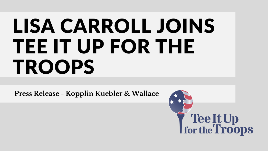 Lisa Carroll Joins Tee It Up For The Troops